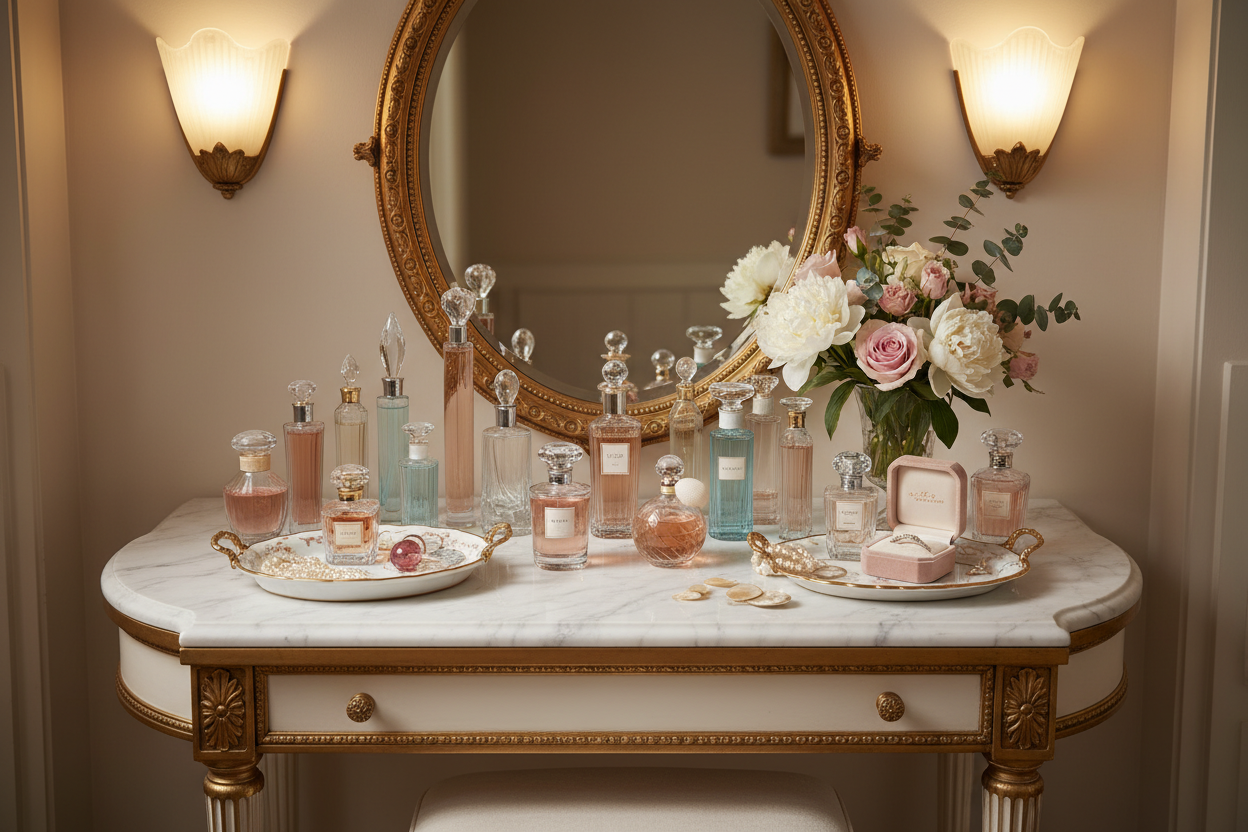 perfume vanity